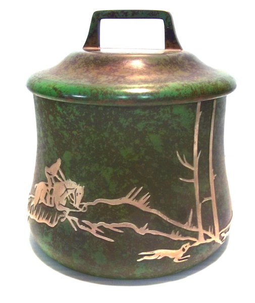 Fox Hunt Tobacco Jar 2609B