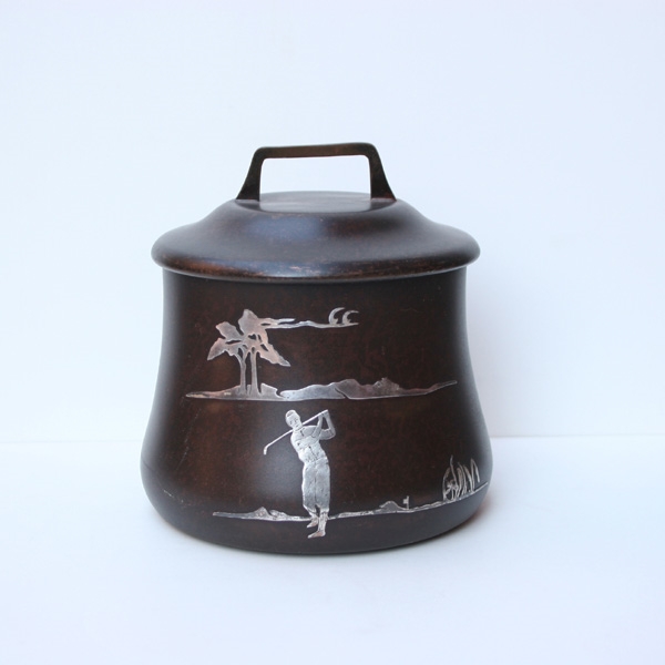 Golf Tobacco Jar 2609